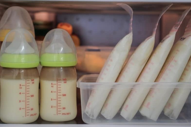 how long breast milk last in the fridge