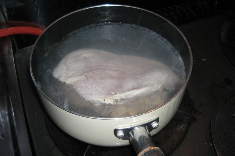 can you boil chicken from frozen