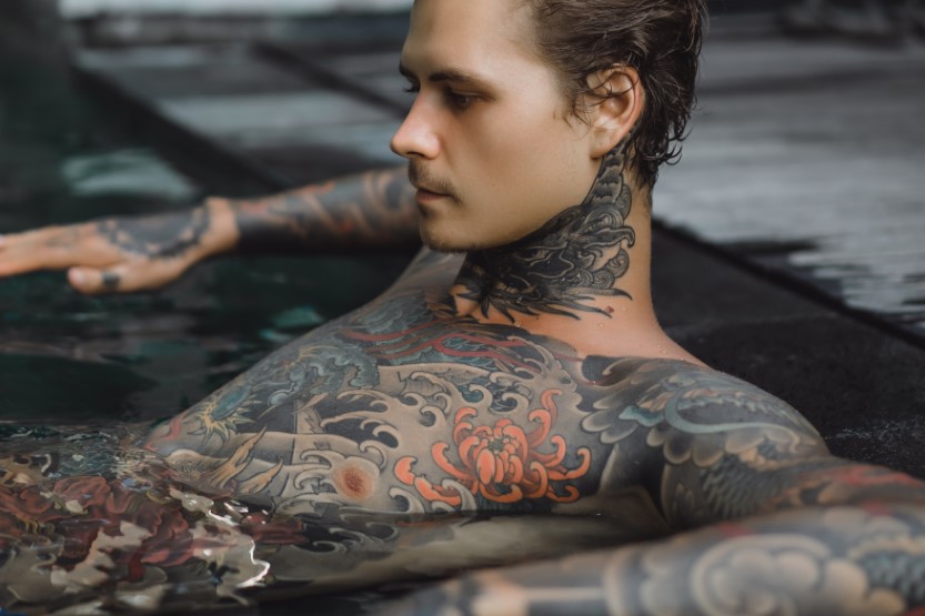how long after getting a tattoo can you swim