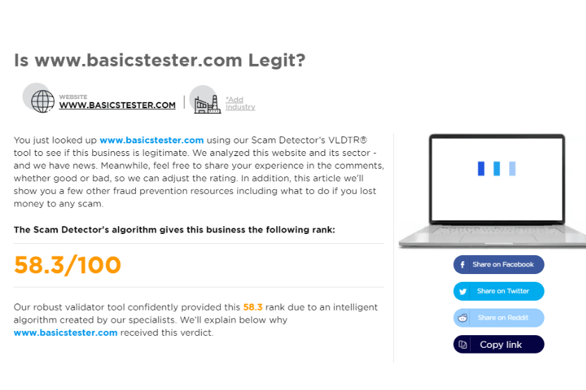 basic tester.com legit
